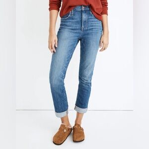 Madewell The High-Rise Slim Boyjean Size 23P